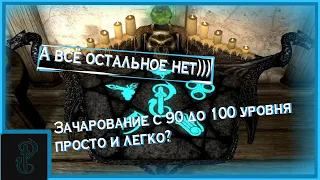 Skyrim:Как прокачать ЗАЧАРОВАНИЕ до 100.