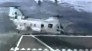 Navy CH 46 Sea Knight helicopter accident ( Helicopter Crash )