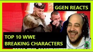 TOP 10 Wrestlers BREAKING CHARACTER | Wrestling Flashback | REACTION!