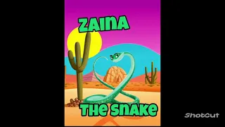 "Meet Zaina The Snake Poster - Willy's Wonderland fan made"