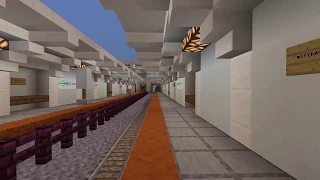 Новгородское метро в Minecraft. Станция Трубичино