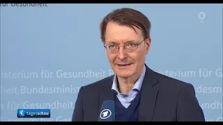 Karl Lauterbach: "Es wird ja niemand gegen seinen Willen geimpft" - Wir haben Peak 1984 erreicht ...