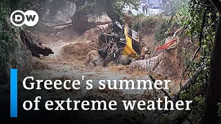 Storm Daniel batters Greece, Turkey and Bulgaria with heavy rain | DW News