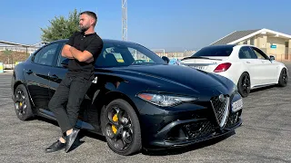 უტდ - Alfa Romeo Giulia Quadrifoglio - ღირსეული პასუხი კონკურენტებს!