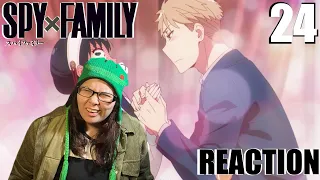 SPY X FAMILY Episode 24 - The Role of a Mother and Wife / Shopping with Friends : REACTION