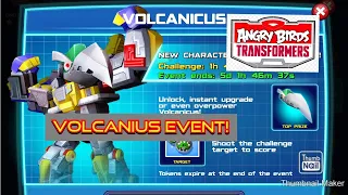 Angry Birds Transformers: Volcanicus event with Devastator and Superion!