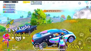 PUBG Mobile | Làm Cả Đội Sửng Sốt Khi Lần Đầu Thấy Hiệu Ứng Siêu Xe Bugatti 😍