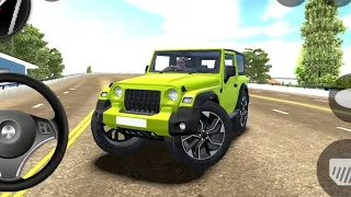 Dollar (Song) Sidhu Moosewala Real Indian Simulator 3D Green Mahindra Thar Driving Gameplay