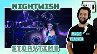 Nightwish - Storytime Reactionalysis (Reaction) - Music Teacher Analyses Wacken 2013 setlist