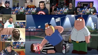 Family Guy Peter Beating up Everyone Reaction Mashup