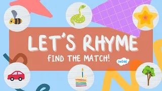 Let's Rhyme! Rhyming Game for Kids | Learn to Rhyme | Twinkl