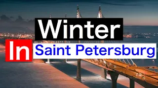 Winter in Saint Petersburg Russia 6K  Shot on Zenmuse X7 Drone Зимний Петербург, аэросъёмка