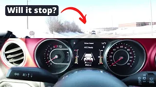 How Well Does Adaptive Cruise Control Work on a 2020 Jeep?