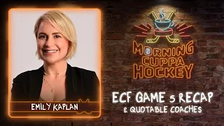 Emily Kaplan On The Rangers & Panthers | Morning Cuppa Hockey