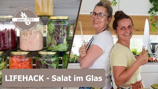 LIFEHACK * Salat im Glas * Cook & Talk