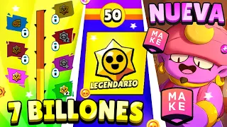 VUESTROS LEGENDARIOS NIVEL 50😱NUEVA CAMPAÑA SUPERCELL MAKE (Genio, Sandy)😍MÁS de 7 BILLONES!