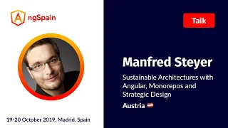 Sustainable Architectures with Angular, Monorepos and Strategic Design | Manfred Steyer