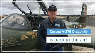 Finally in the Air: Darren “Buster” Crabb flew the A-37 Dragonfly