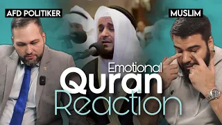 AfD-Politiker reagiert auf Quran Rezitation - Emotionale Verse 😓