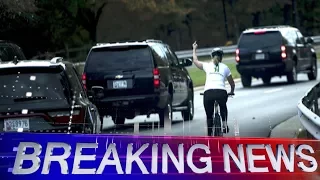 BREAKING NEWS: Donald Trump’s Motorcade Cut Off by Man in Van