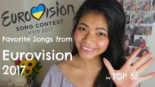 EUROVISION 2017- MY TOP 5