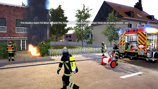 Emergency Call 112 - German Volunteer Firefighter Technical Assistance Course (Simulation)