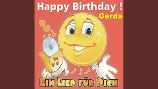 Happy Birthday ! Das Kinder Geburtstagslied für Gerda