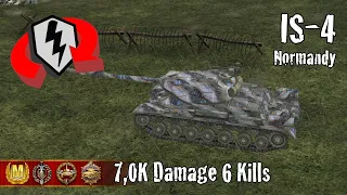 IS-4  |  7,0K Damage 6 Kills  |  WoT Blitz Replays