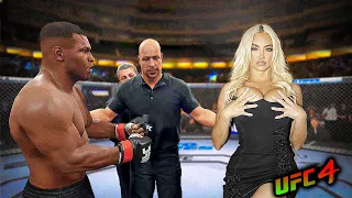 Mike Tyson vs. Lindsey Nicole Pelas (EA sports UFC 4)