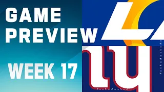 Los Angeles Rams vs. New York Giants | 2023 Week 17 Game Preview