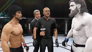 Bruce Lee vs. Solomon Statue - EA Sports UFC 2 - Dragon Fights 🐉