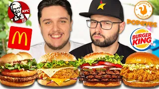 Care este CEL MAI BUN BURGER SCUMP? KFC, Burger King, McDonald's, Popeye's