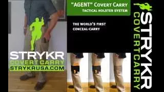 STRYKR "AGENT" Covert Carry - Tactical Holster Pants System