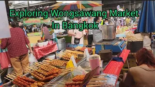 Let's explore Wong Sawang Flea Market here in the outskirt  of Bangkok Thailand