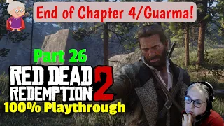 End of Chapter 4 & Guarma!! - Red Dead Redemption 2 100% Playthrough 26