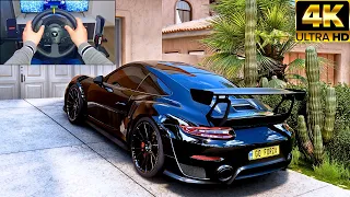 Porsche 911 GT2 RS | Forza Horizon 5 | Thrustmaster TX Steering Wheel Gameplay