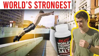 WE used the World's STRONGEST Smelling SALTS to JUMP BIGGER!!