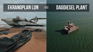 Ekranoplan Lun and Dagdiesel Plant