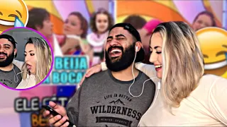 REACT || MOMENTOS VERGONHA ALHEIA no BOM DIA & CIA *que mico*