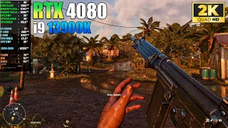 Far Cry 6 : RTX 4080 + i9 13900K ( 1440p Ultra Settings / DXR ON )