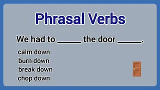 Phrasal Verbs - Exercises (com tradução).