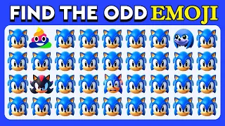 Hardest puzzles for GENIUS | Find the ODD One Out - Emoji Edition 🍟