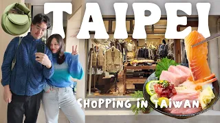 Taiwan Travel Vlog 🇹🇼 Taipei Shopping 台北购物, Hidden Gems in Chifeng Street 赤峰街 (Taiwan 2023)