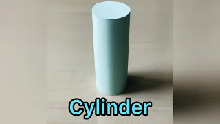 Solid shape Cylinder/ Geometrical shape Cylinder/ Cylinder 3D model