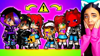 The Afton Kids Go To The Past! 💜💚 FNAF Gacha Club Mini Movie Reaction