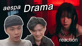 aespa 에스파 ‘Drama’ MV reaction 這根本是電影吧！