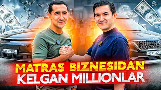 10.000$ bilan katta foyda qoladigan biznes ochish | Matras biznesi