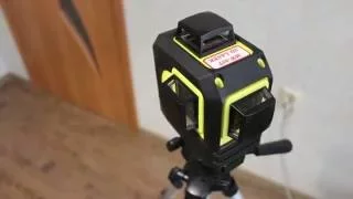 Check for accuracy of the laser level Fukuda 3D (Firecore 3D)