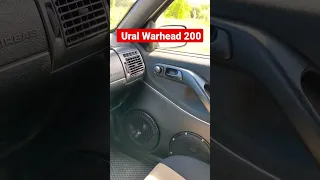 Мидбасы  Ural Warhead 200   Гоняют пыль по салону!