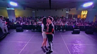 HE HAD TO KISS HER IN FRONT OF THOUSANDS!